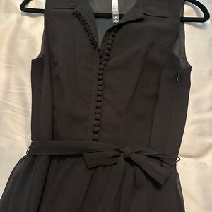 Anthropologie Kensie Black Sleeveless Dress LBD